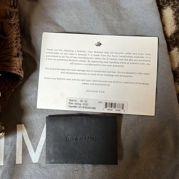 Brahmin Elisa in Nutmeg - Picture 13 of 13